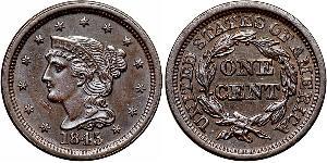 1 Цент США (1776 - ) Мідь 