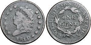 1 Цент США (1776 - ) Мідь 