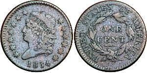 1 Цент США (1776 - ) Мідь 