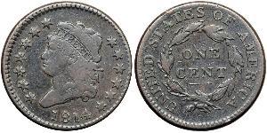 1 Цент США (1776 - ) Мідь 