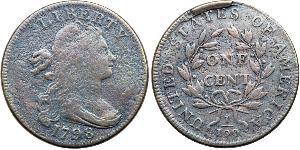 1 Цент США (1776 - ) Мідь 