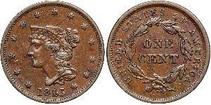 1 Цент США (1776 - ) Мідь 