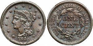 1 Цент США (1776 - ) Мідь 