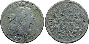 1 Цент США (1776 - ) Мідь 