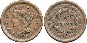 1 Цент США (1776 - ) Мідь 