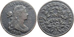 1 Цент США (1776 - ) Мідь 