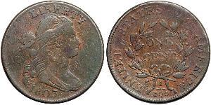 1 Цент США (1776 - ) Мідь 