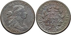 1 Цент США (1776 - ) Мідь 