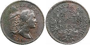 1 Цент США (1776 - ) Мідь 