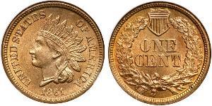 1 Цент США (1776 - ) Никель/Медь 