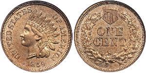 1 Цент США (1776 - ) Никель/Медь 