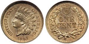 1 Цент США (1776 - ) Никель/Медь 