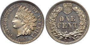 1 Цент США (1776 - ) Никель/Медь 