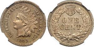 1 Цент США (1776 - ) Никель/Медь 