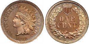 1 Цент США (1776 - ) Никель/Медь 