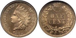 1 Цент США (1776 - ) Нікель/Мідь 