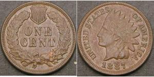1 Цент США (1776 - ) Цинк/Олово/Медь 