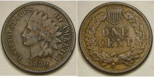 1 Цент США (1776 - ) Цинк/Олово/Медь 