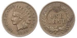 1 Цент США (1776 - ) Цинк/Олово/Мідь 
