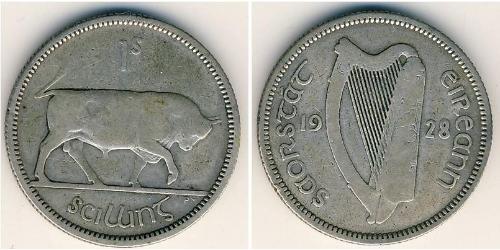 1 Шиллинг Ирландия (1922 - ) Серебро 