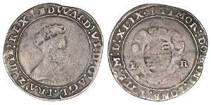 1 Шиллинг Королевство Англия (927-1649,1660-1707) Серебро Эдуард VI  (1537-1553)