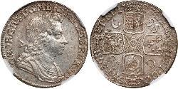 1 Шиллинг Королевство Великобритания (1707-1801) Серебро Георг I (1660-1727)
