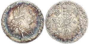 1 Шиллинг Королевство Великобритания (1707-1801) Серебро Георг III (1738-1820)