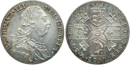 1 Шиллинг Королевство Великобритания (1707-1801) Серебро Георг III (1738-1820)