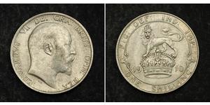 1 Шиллинг Соединённое королевство Великобритании и Ирландии (1801-1922) Серебро Эдуард VII (1841-1910)