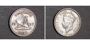 1 Шилінг Fiji (1970 - ) Срібло Георг VI (1895-1952)