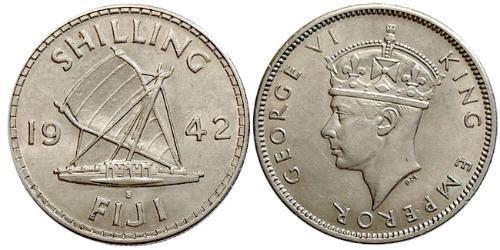 1 Шилінг Fiji (1970 - ) Срібло Георг VI (1895-1952)