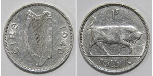 1 Шилінг Ірландія (1922 - ) Срібло 