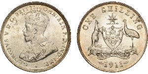 1 Шилінг Австралія (1788 - 1939) Срібло Георг V (1865-1936)
