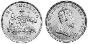 1 Шилінг Австралія (1788 - 1939) Срібло Едвард VII (1841-1910)