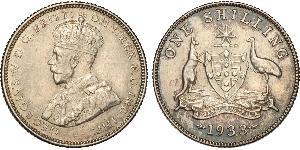 1 Шилінг Австралія (1788 - 1939) Срібло Георг V (1865-1936)