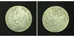 1 Шилінг Британська імперія (1497 - 1949) Срібло Георг II (1683-1760)