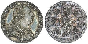 1 Шилінг Королівство Великобританія (1707-1801) Срібло Георг III (1738-1820)