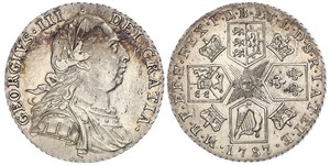 1 Шилінг Королівство Великобританія (1707-1801) Срібло Георг III (1738-1820)