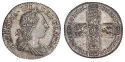1 Шилінг Британська імперія (1497 - 1949) / Королівство Великобританія (1707-1801) Срібло Георг III (1738-1820)