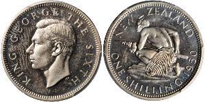 1 Шилінг Нова Зеландія Срібло Георг VI (1895-1952)