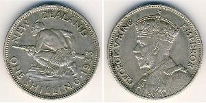1 Шилінг Нова Зеландія Срібло Георг V (1865-1936)