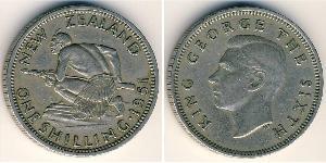 1 Шилінг Нова Зеландія Срібло Георг VI (1895-1952)