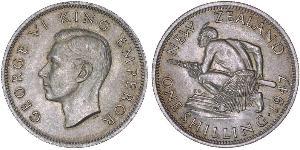 1 Шилінг Нова Зеландія Срібло Георг VI (1895-1952)