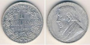 1 Шилінг Південно-Африканська Республіка (1910 - ) Срібло Поль Крюгер (1825 - 1904)