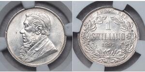 1 Шилінг Південно-Африканська Республіка (1910 - ) Срібло Поль Крюгер (1825 - 1904)