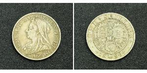 1 Шилінг Сполучене королівство Великобританії та Ірландії (1801-1922) Срібло Вікторія (1819 - 1901)