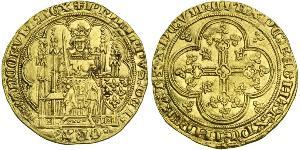 1 Экю Франкське королівство (843-1791) Золото Филип VI король Франції  (1293 - 1350)