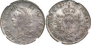 1 Экю Королевство Франция (843-1791) Серебро Людовик XV (1710-1774)