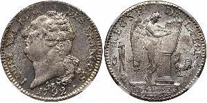 1 Экю Королевство Франция (843-1791) Серебро Людовик XVI (1754 - 1793)