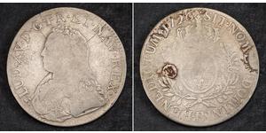 1 Экю Королевство Франция (843-1791) Серебро Людовик XV (1710-1774)
